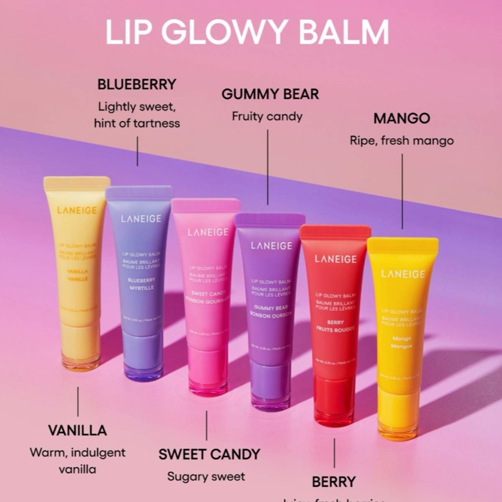 Laneige Lip Glowy Balm Set | Limited Edition Gift Set | RARE FIND ✨